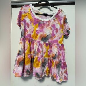 Torrid Colorful Tie-Dye Women's Top